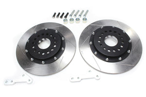 M&M HONDA 2-PIECE BIG BRAKE ROTOR KIT REAR RIGID TYPE FOR CIVIC FD2 Mugen RR 00604-FD2-R001