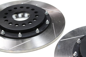 M&M HONDA 2-PIECE BIG BRAKE ROTOR KIT REAR RIGID TYPE FOR CIVIC FD2 Mugen RR 00604-FD2-R001