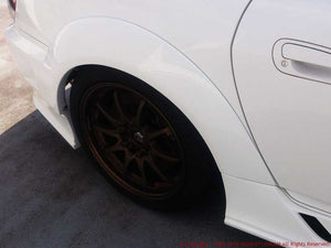 FEEL'S HONDA TWINCAM REAR WIDE FENDER FRP FOR HONDA S2000 AP1 Feels-00931 - Black Hawk Japan