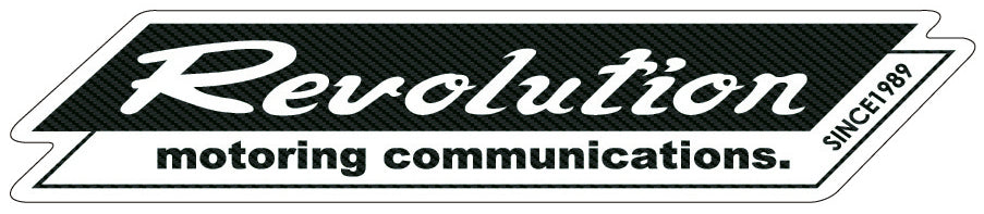REVOLUTION REVOLUTION LOGO (SMALL) CARBON FOR  REVO-10-1
