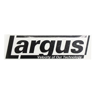 LARGUS LOGO CUTTING STICKER (A TYPE) 200MM X 55MM 1 SHEET WHITE FOR  01011293006-QQ