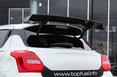 GTウイング TOP FUEL CARBON GT WING FOR SUZUKI SWIFT SPORTS ZC33S - Black Hawk