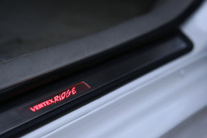 CAR MAKE T&E SCUFF LED ILLUMINATION V35 36 SKYLINE FRONT SET OF 2 VERTEX LANG GREEN FOR  CARMAKETE-01904