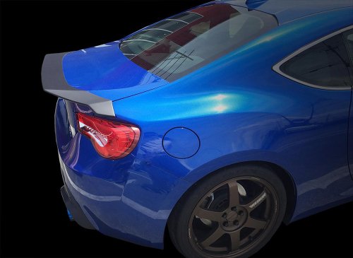TOP FUEL LOW DRAG REAR SPOILER CARBON FOR TOYOTA 86 ZN6 SUBARU BRZ ZC6