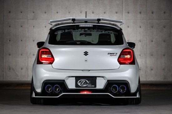 KUHL RACING 33R-SS SLASH FOUR BLACK TAIL 116 MUFFLER EXHAUST FOR SUZUKI SWIFT SPORTS ZC33S AT KUHL-00004