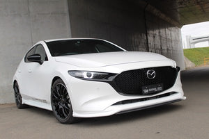 GARAGE VARY FRONT LIP SPOILER + FRONT SPLITTER SET FOR MAZDA3 BP 20-3008