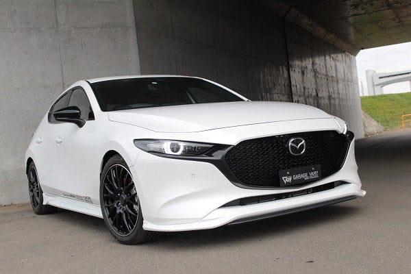 GARAGE VARY FRONT LIP SPOILER + FRONT SPLITTER SET FOR MAZDA3 BP 20-3009