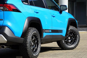 ROADHOUSE KADDIS AR4 OVER FENDER FOR TOYOTA RAV4 5# ADVENTURE KD-EX17001 -  Black Hawk Japan