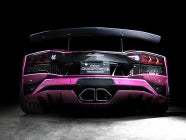 POWER CRAFT HYBRID EXHAUST MUFFLER SYSTEM SQUARE TAIL WITH RACING STRAIGHT CATALYZER FOR LAMBORGHINI AVENTADOR 740S P-LA1000101-SE
