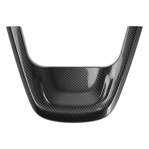 REAL STEERING UNDER PAD BLACK CARBON PRINT STEERING WHEEL FOR TOYOTA PRIUS 50  50-PAD-BKT
