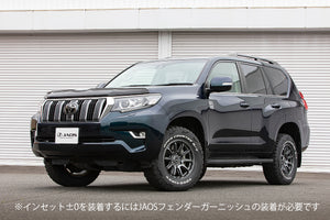 JAOS TRIBECROSS 17x8.0J ± 0 6H139.7 MATT GUN METALLIC WHEEL FOR TOYOTA LAND CRUISER PRADO 150 B952781MGM