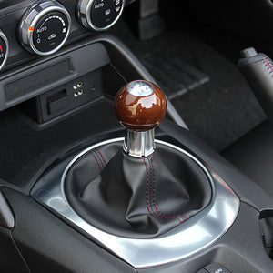 REAL SHIFT KNOB 16 DARK BROWN WOOD FOR MAZDA ROADSTER ND5RC  SK-MZC-BRW
