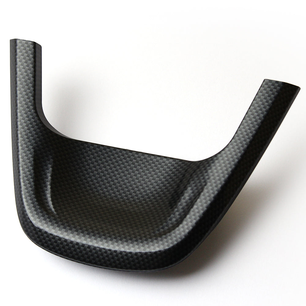 REAL ORIGINAL SERIES SET RED CARBON STEERING + BLACK CARBON PRINT UNDER PAD BLACK STITCH STEERING WHEEL FOR TOYOTA PRIUS 50  50-RDC-BK-BKT