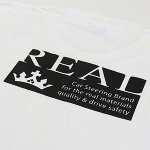 REAL T-SHIRT VER.2 WHITE S SIZE REAL-T2-WH-S