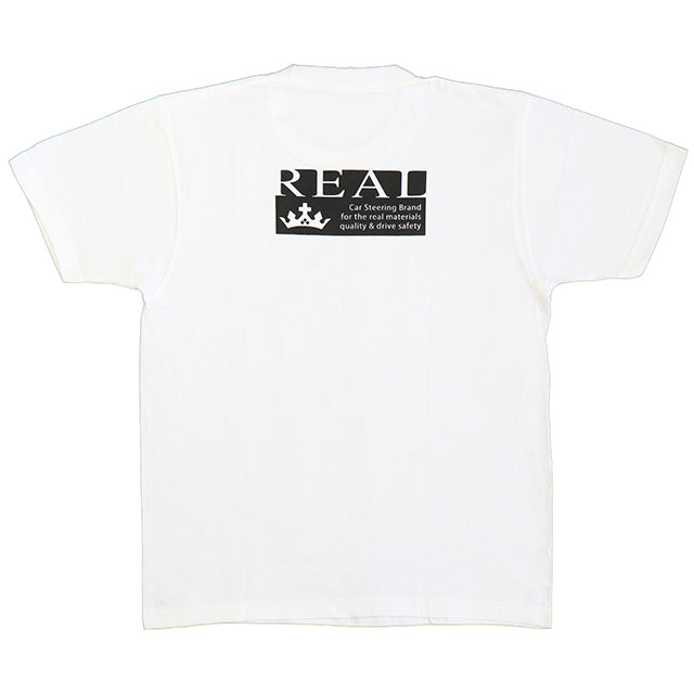 REAL T-SHIRT VER.2 WHITE L SIZE REAL-T2-WH-L - Black Hawk Japan