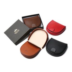 REAL HORSESHOE-SHAPED COIN CASE RED REAL-CP-RD