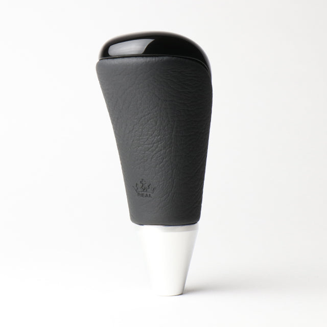 REAL SHIFT KNOB PEARL BLACK FOR TOYOTA AQUA GR SPORT 10 NOT 17-INCH PACKAGE  SKA-BKP