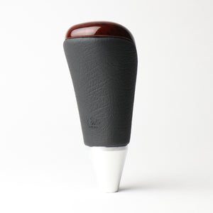 REAL SHIFT KNOB BROWN WOOD PRINT FOR TOYOTA AQUA GR SPORT 10 NOT 17-INCH PACKAGE  SKA-BRW