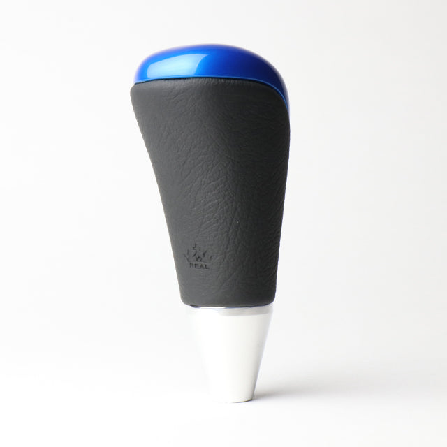 REAL SHIFT KNOB PEARL BLUE FOR TOYOTA AQUA GR SPORT 10 NOT 17-INCH PACKAGE  SKA-BL