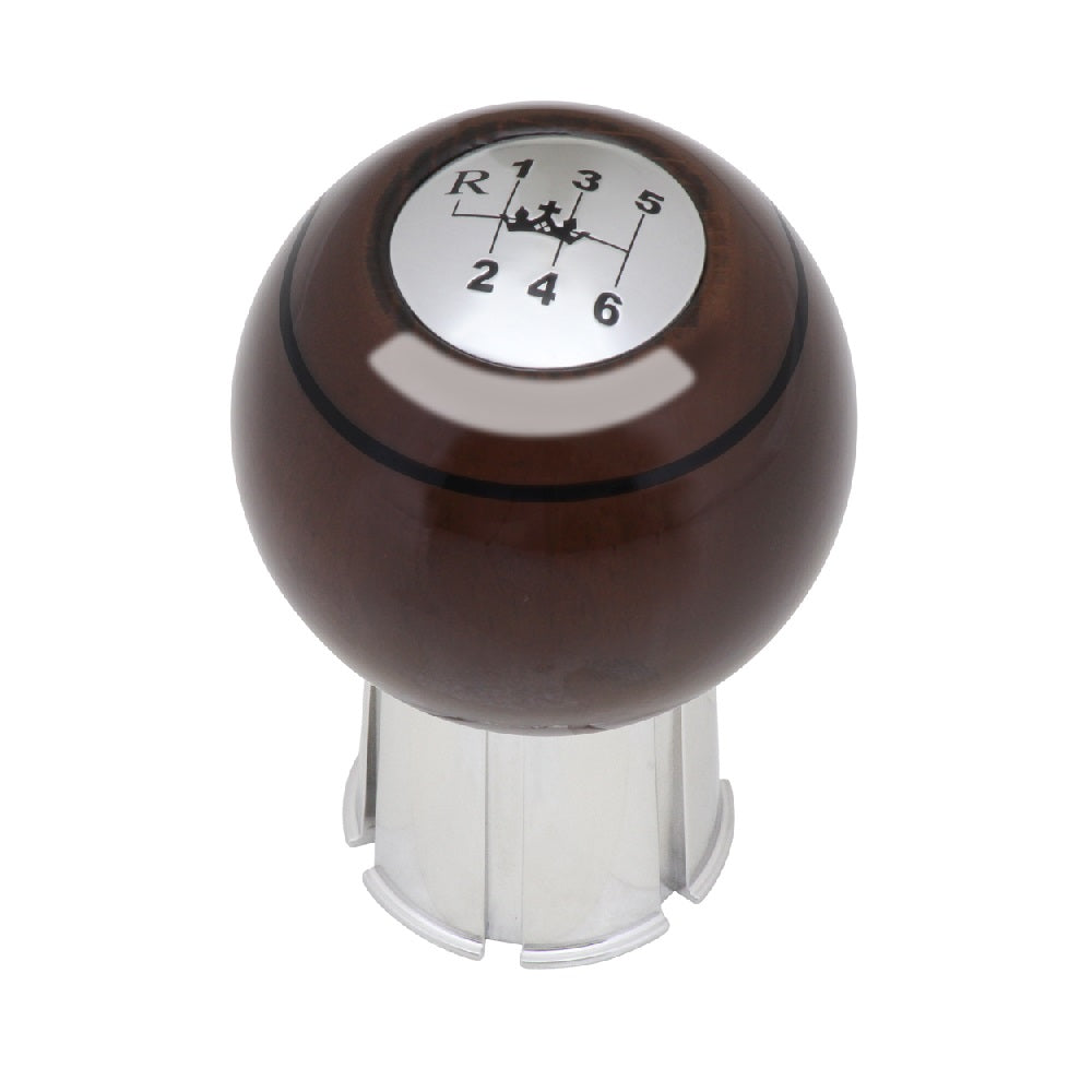 REAL SHIFT KNOB 16 DARK BROWN WOOD LINE FOR MAZDA ROADSTER RF NDERC  SK-MZC-BRWL