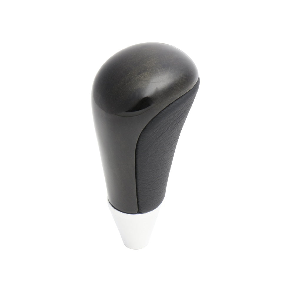 REAL SHIFT KNOB BLACK WOOD PRINT FOR TOYOTA AQUA GR SPORT 10 NOT 17-INCH PACKAGE  SKA-BKW