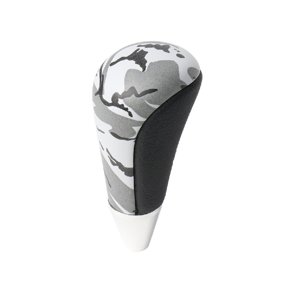 REAL SHIFT KNOB GRAY CAMOUFLAGE PRINT FOR TOYOTA AQUA GR SPORT 10 NOT 17-INCH PACKAGE  SKA-GRT