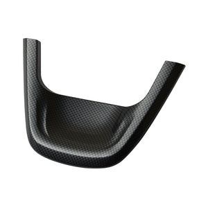 REAL STEERING UNDER PAD BLACK CARBON PRINT STEERING WHEEL FOR TOYOTA MIRAI 10  50-PAD-BKT