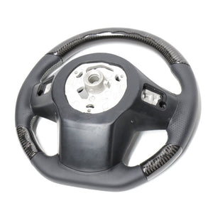 REAL PREMIUM SERIES D SHAPE RED CARBON SILVER EURO STITCH STEERING WHEEL FOR TOYOTA SUPRA DB TYPE  TYCP-RDC-SL