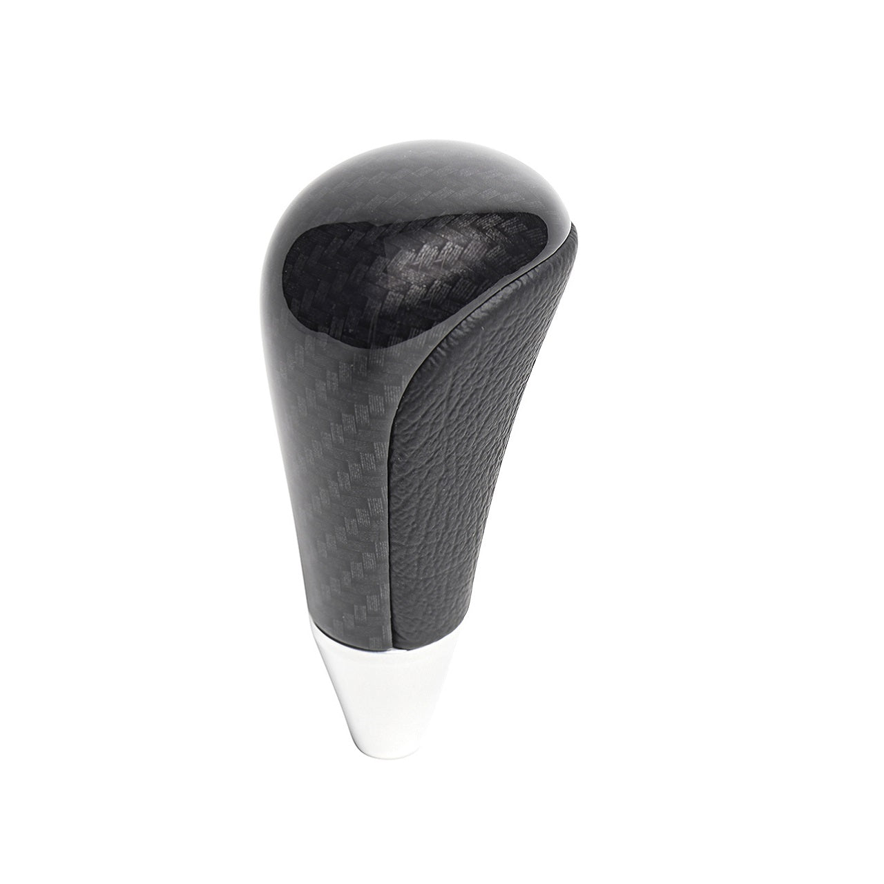 REAL SHIFT KNOB BLACK CARBON PRINT FOR TOYOTA AQUA GR SPORT 10 NOT 17-INCH PACKAGE  SKA-BKC