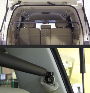 LARGUS ADJUSTABLE REAR PILLAR BAR FOR Nissan Elgrand TE52 2WD 05401207002-QQ