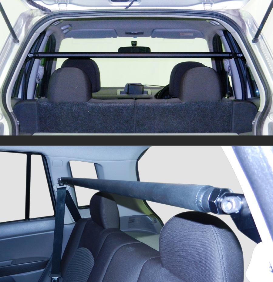 LARGUS ADJUSTABLE REAR PILLAR BAR FOR Mazda Demio DY3W 2WD 05401210002-QQ