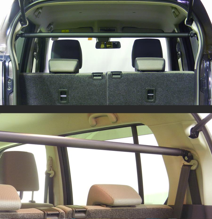 LARGUS ADJUSTABLE REAR PILLAR BAR FOR Suzuki Wagon R MH44S 2WD 4WD 05401208007-QQ