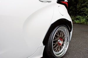 GARAGE VARY OVER FENDER URETHANE FOR TOYOTA YARIS 34-1005 - Black Hawk Japan