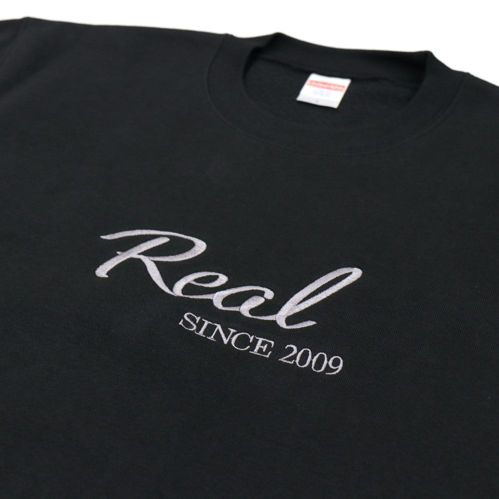 REAL SWEATSHIRT BLACK M SIZE REAL-SW1-BK-M