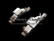 POWER CRAFT HYBRID EXHAUST MUFFLER SYSTEM 4 PIECES OUT FOR LAMBORGHINI GALLARDO P-LA320106