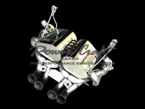 POWER CRAFT EXHAUST MUFFLER SYSTEM FULL TITAN WITH RACING STRAIGHT CATALYZER FOR LAMBORGHINI AVENTADOR LP700 LP720 LP750SV P-LA340104-SE