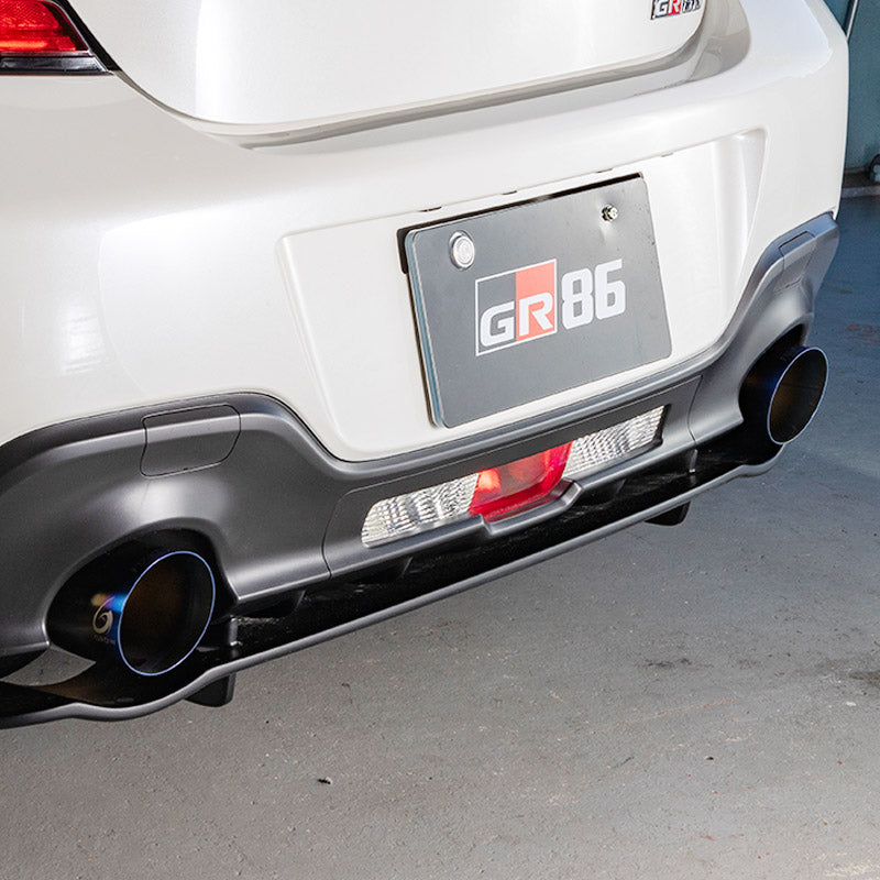 GROW MOTORSPORTS REAR DIFFUSER ABS WHITE K1X FOR TOYOTA GR86 ZN8