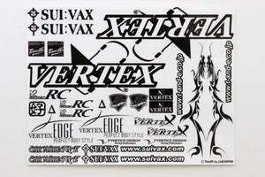 CAR MAKE T&E VERTEX-RC STICKER LOVERS PINK [LP] VES- FOR  CARMAKETE-03005