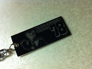 CAR MAKE T&E ULTRAMAN WITH TEAM VERTEX LIMITED KEYCHAIN GOLD FOR  CARMAKETE-02063