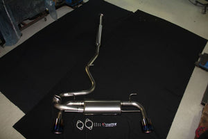 CAR MAKE T&E [TOYOTA ZN6 86] LEGERFORT FULL TITAN MUFFLER FULL TITANIUM MUFFLER SERIES SENTER PIPE ONLY (WITH SUB-TYCO) 60.5Φ FOR  CARMAKETE-02953