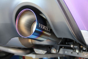 CAR MAKE T&E [TOYOTA ZN6 86] LEGERFORT FULL TITANIUM MUFFLER LEFT AND RIGHT 2 PIECES (WITH CENTER PIPE SUB-TYCO) 60.5Φ FOR  CARMAKETE-02945