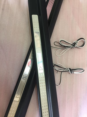 CAR MAKE T&E SCUFF LED ILLUMINATION LEXUS IS350 250 PREVIOUS TERM FRONT SET OF 2 VERTEX GREEN FOR  CARMAKETE-01229 - Black Hawk Japan