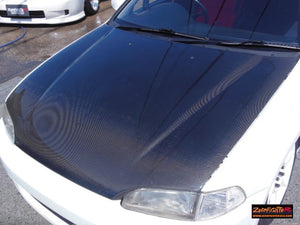 ZEROFIGHTER LIGHTWEIGHT CARBON BONNET HOOD For CIVIC FERIO EG9 ZEROF-00599