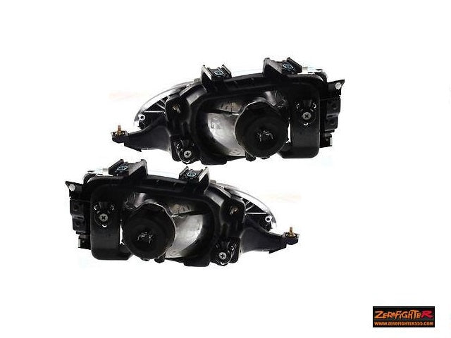 ZEROFIGHTER US OEM GLASS HEADLIGHT OEM For CIVIC 3-DOOR EG ZEROF-00605