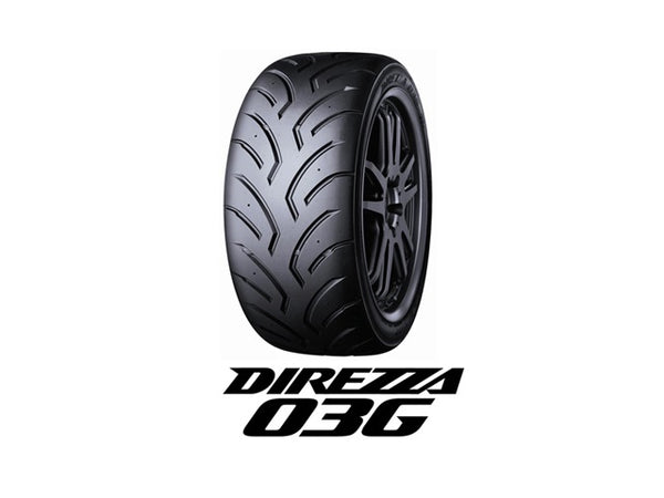 ZEROFIGHTER DUNLOP DIREZZA 03G SEMI-SLICK TIRES 195-55R15 ZEROF-00251