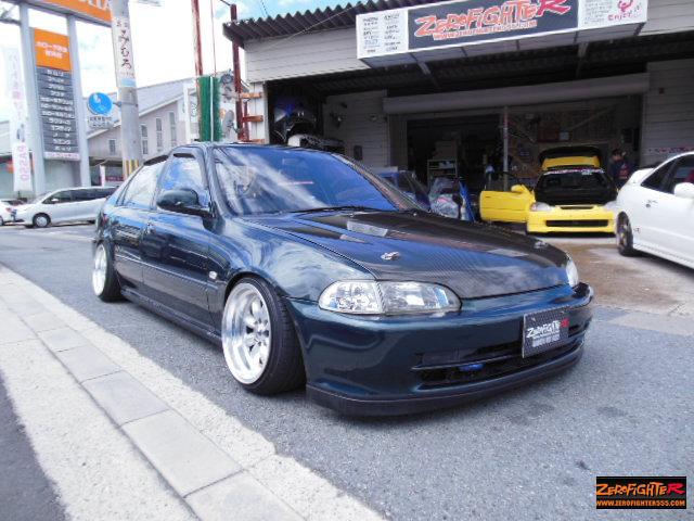 ZEROFIGHTER OEM FRONT LIP SPOILER For HONDA CIVIC FERIO EG9 ZEROF-00586