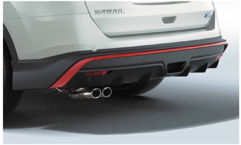 NISMO Rear Under Spoiler Sonar  For X-Trail T32 -17/6  8502S-RN2T1
