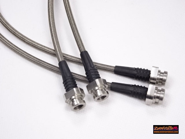 ZEROFIGHTER STAINLESS MESH BRAKE LINE SYSTEM For S2000 AP1 AP2 ZEROF-01083