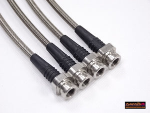 ZEROFIGHTER STAINLESS MESH BRAKE LINE SYSTEM For EF3 EF8 EF9 EF3 DA6 ZEROF-00399