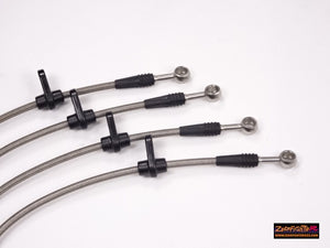 ZEROFIGHTER STAINLESS MESH BRAKE LINE SYSTEM For EF3 EF8 EF9 EF3 DA6 ZEROF-00399